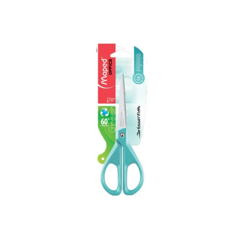 Maped - Ψαλίδι Essential Συμμετρικό 17 εκ Green Pastel 468011