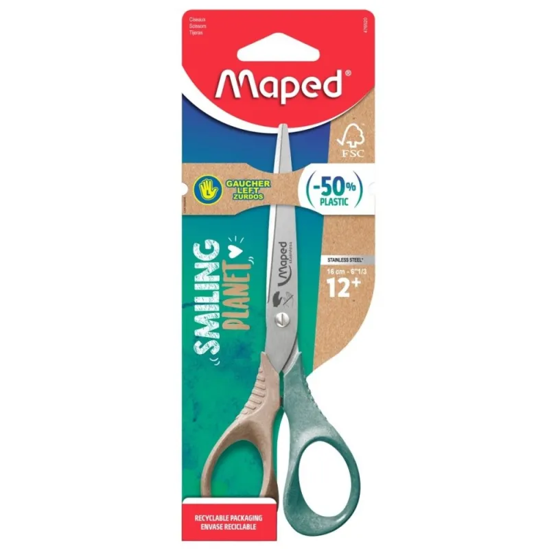 Maped - Ψαλίδι Smiling Planet 16cm Για Αριστερόχειρες 476520