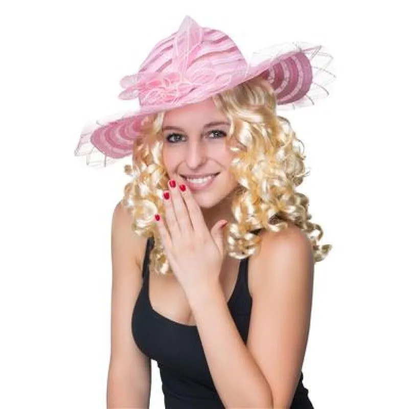 Funny Fashion - Καπελίνα Με Διακοσμητικό Λουλούδι 53441