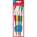 Faber Castell – Σετ Πινέλα Σε Έντονα Χρώματα Σετ 4 Νο2-6-10-12 481600 Faber Castell – Σετ Πινέλα Σε Έντονα Χρώματα Σετ 4 Νο2-6-10-12 481600