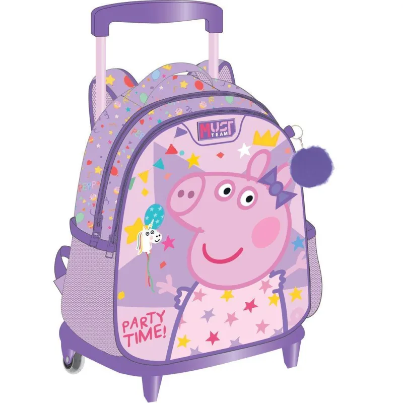 Diakakis – Τσάντα Τρόλεϊ Νηπιαγωγείου Must, Peppa Pig Celebrate With Peppa 482838