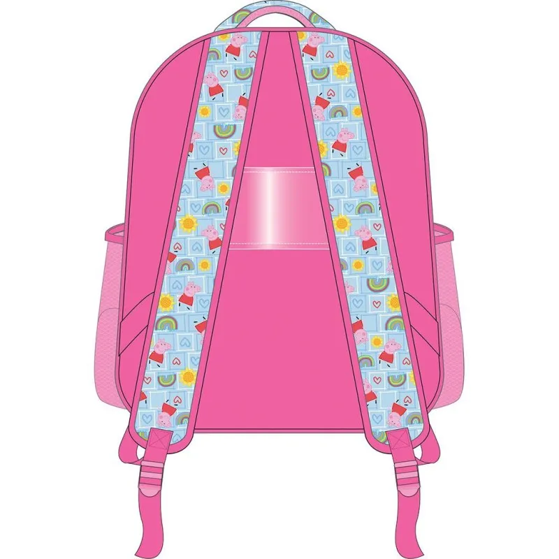 Diakakis – Τσάντα Πλάτης Νηπιαγωγείου Must 2 Θήκες, Peppa Pig 482848