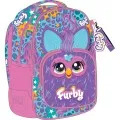 Diakakis - Τσάντα Πλάτης Δημοτικού Must 3 Θήκες, Furby 506282