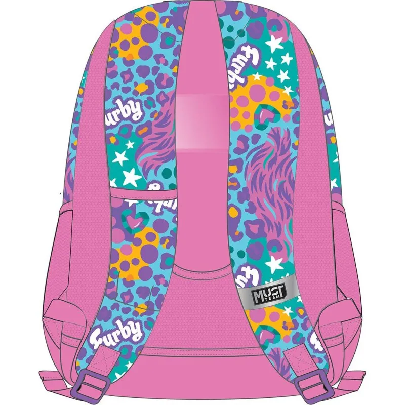 Diakakis - Τσάντα Πλάτης Δημοτικού Must 3 Θήκες, Furby 506282