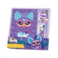 Diakakis - Σημειωματάριο Λούτρινο Με Στυλό Σετ, Furby 484503