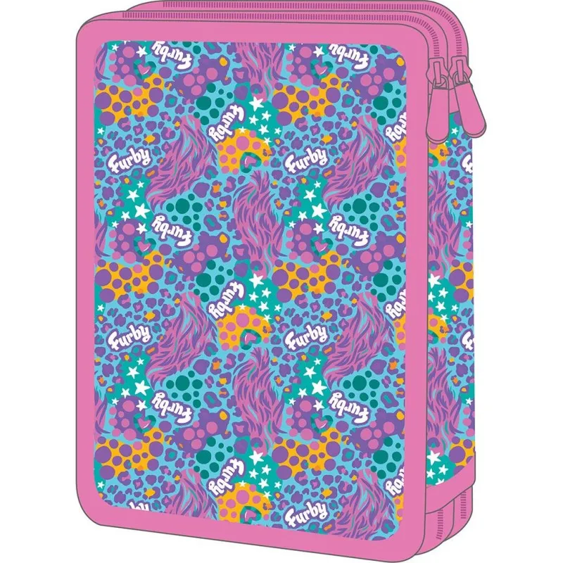 Diakakis - Κασετίνα Διπλή Γεμάτη Must, Furby 484508