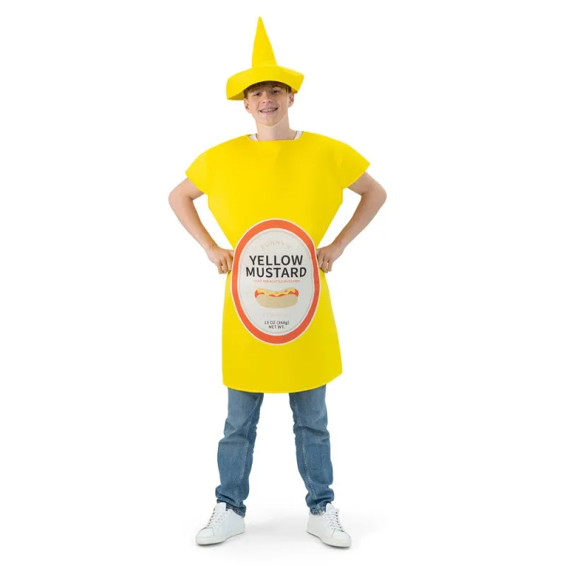 Funny Fashion - Αποκριάτικη Στολή, Μασκότ Μουστάρδα 614039