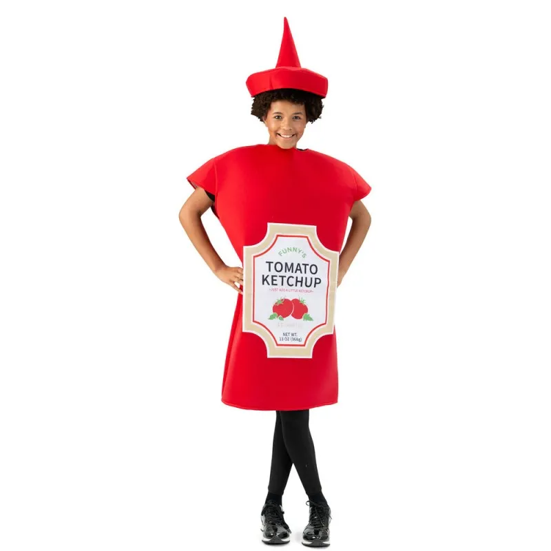 Funny Fashion - Αποκριάτικη Στολή, Μασκότ Κέτσαπ 614007
