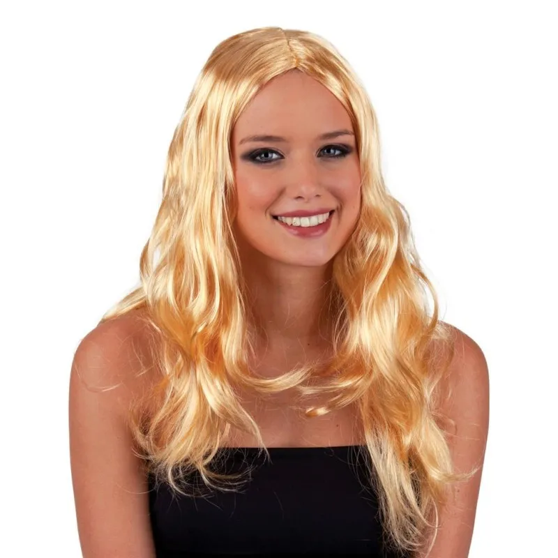 Carnival Toys - Περούκα Ξανθιά Με Χωρίστρα 57468