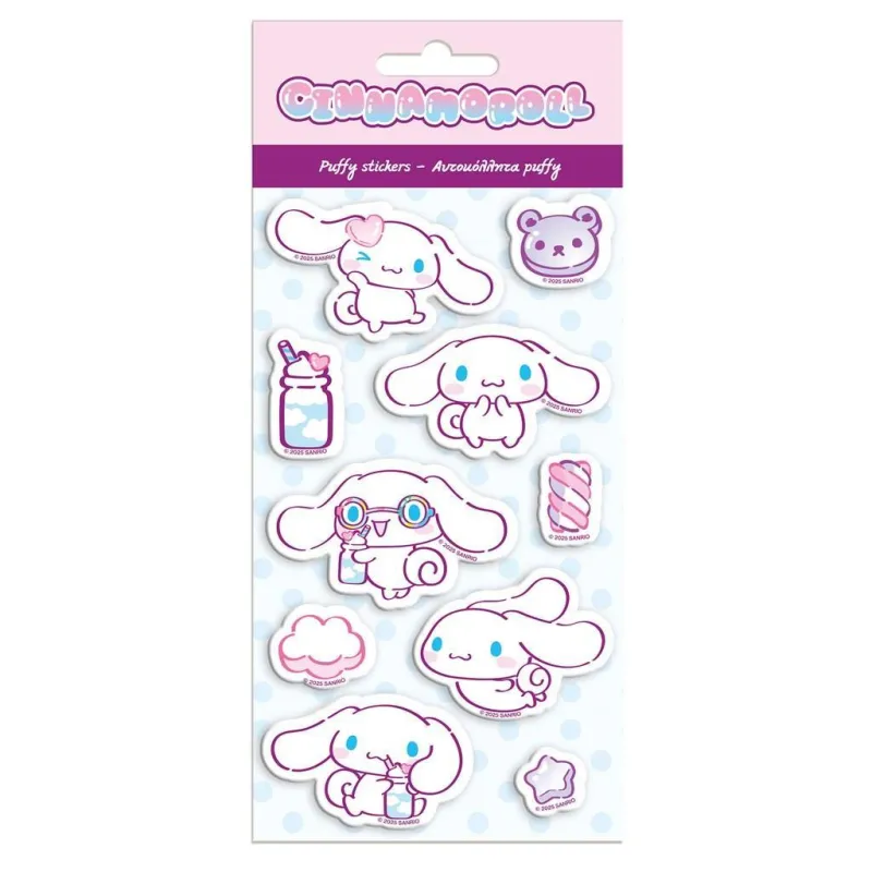The Littlies - Αυτοκόλλητα Puffy, Cinnamonroll 490206