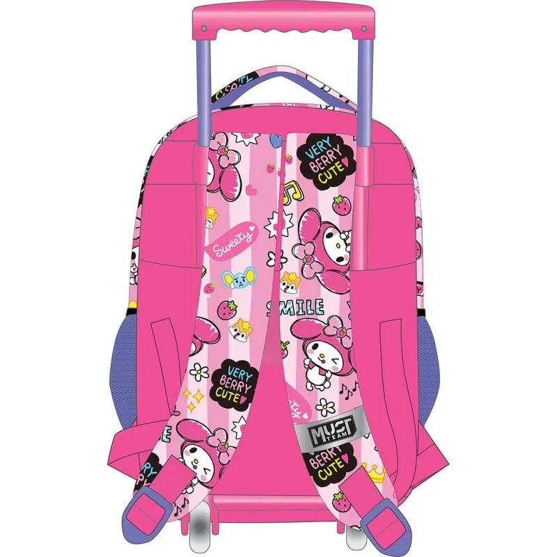Diakakis - Σακίδιο Τρόλεϊ Δημοτικού Must 3 Θήκες, My Melody, Pink Bow 490309