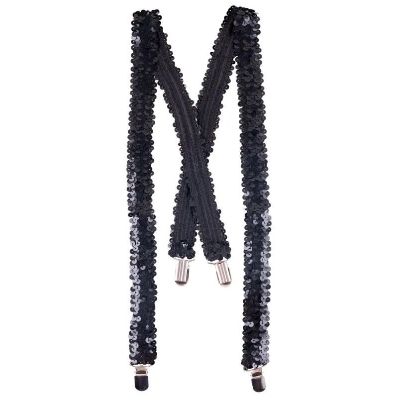 Funny Fashion - Τιράντες Μαύρες Με Πούλιες 60822