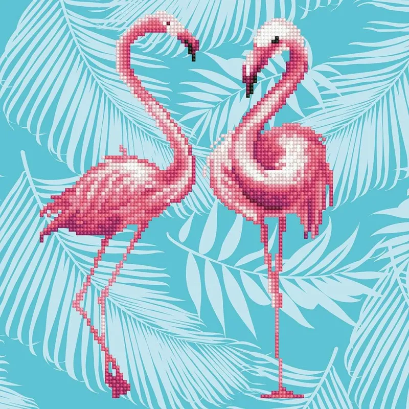 Diamond Dotz - Ψηφιδωτό, Flamingo Duo 49353