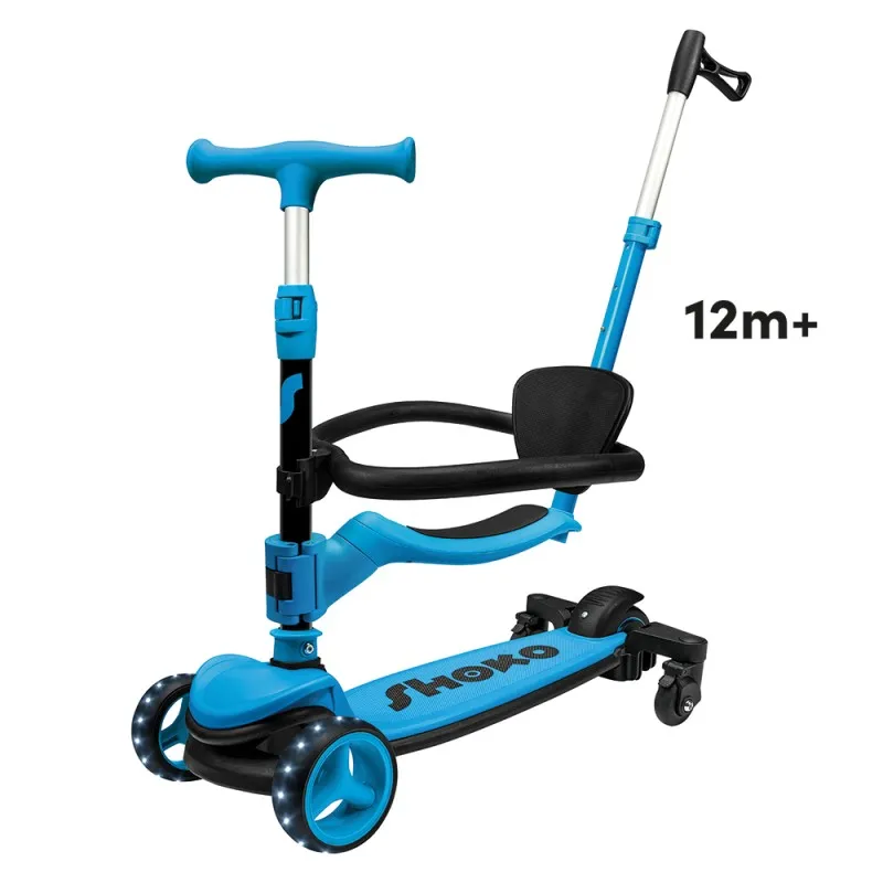 Shoko - Παιδικό Πατίνι Prime 4 In 1 Plus Μπλε 5004-50522
