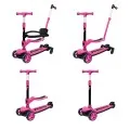 Shoko - Παιδικό Πατίνι Prime 4 In 1 Plus Ροζ 5004-50523