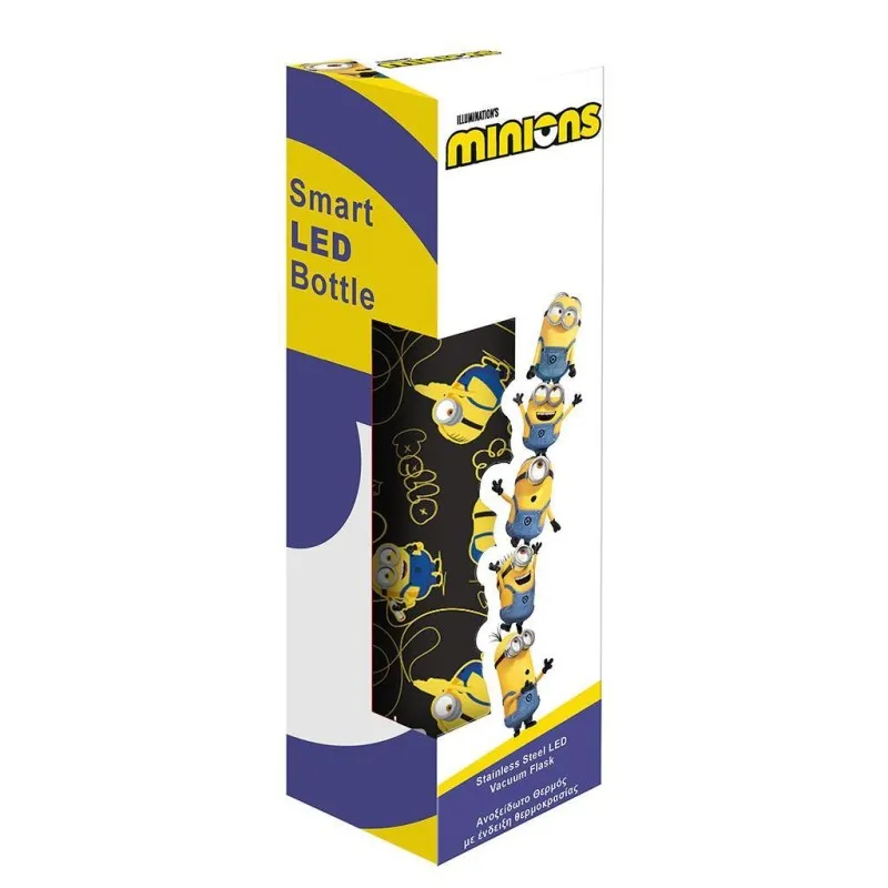 Diakakis - Ανοξείδωτος Θερμός Led, Minions 500 ml 504223