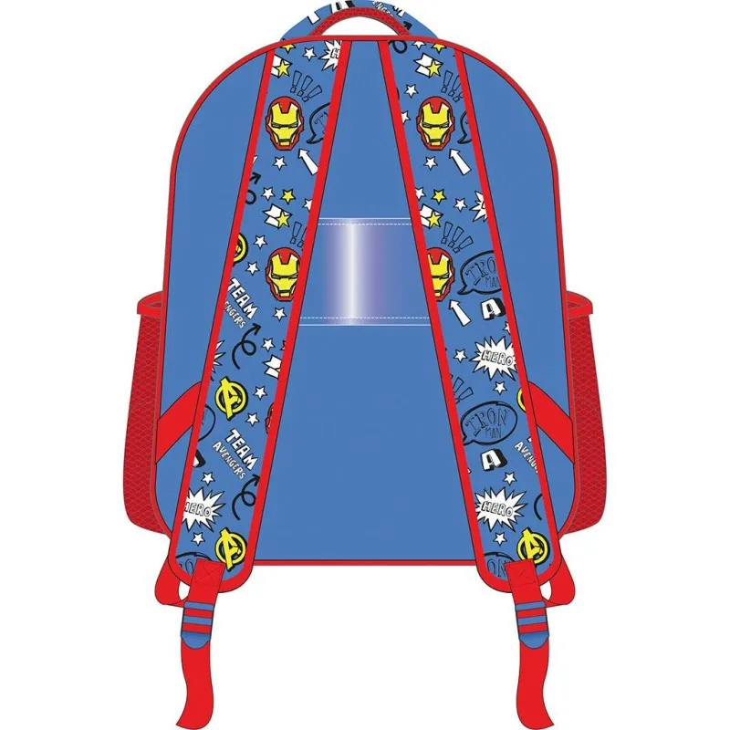 Diakakis – Τσάντα Πλάτης Νηπιαγωγείου Must 2 Θήκες, Iron Man, Team Avengers 506355