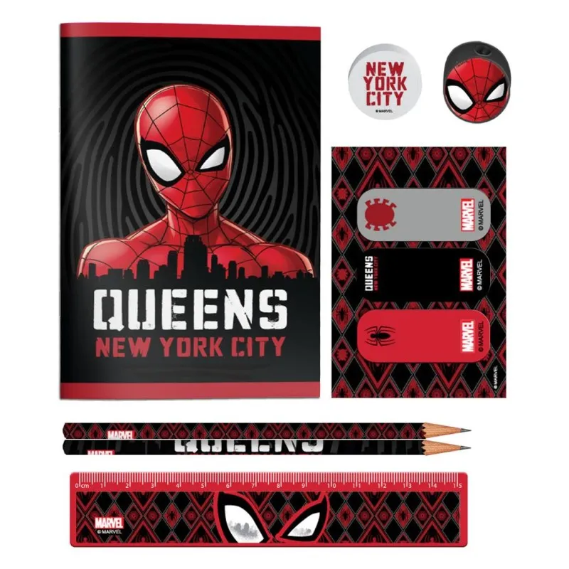 Diakakis - Σχολικό Σετ Σε Pvc Τσαντάκι, Spider-Man 508158