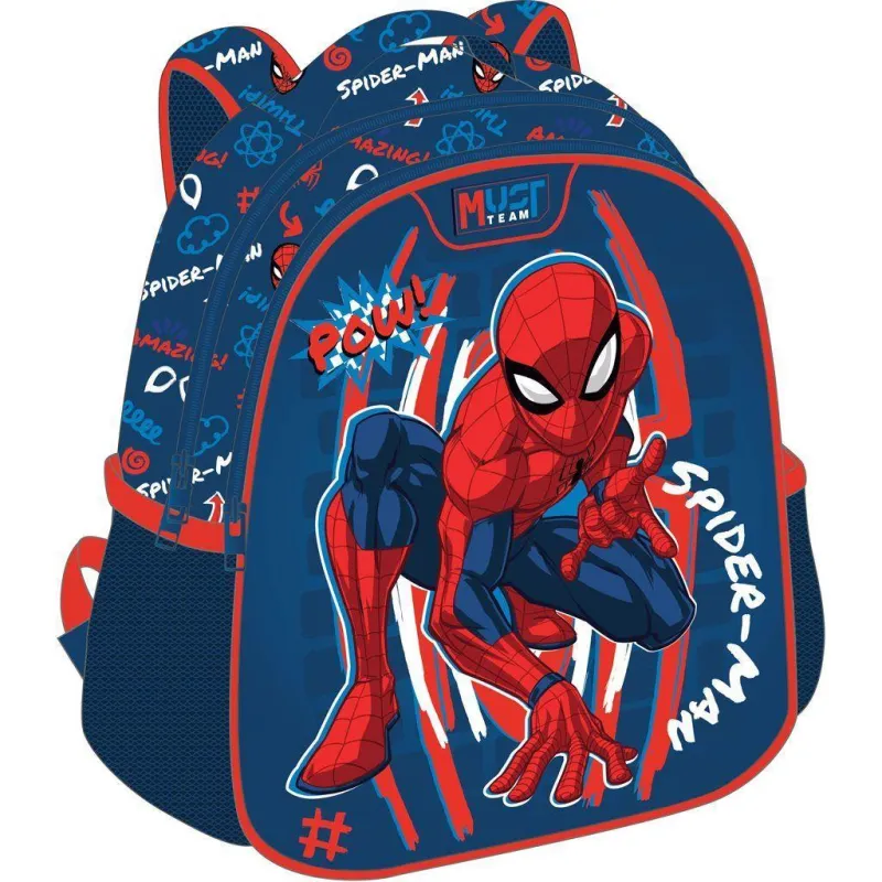 Diakakis – Τσάντα Πλάτης Νηπιαγωγείου Must, Spiderman Pow 508507