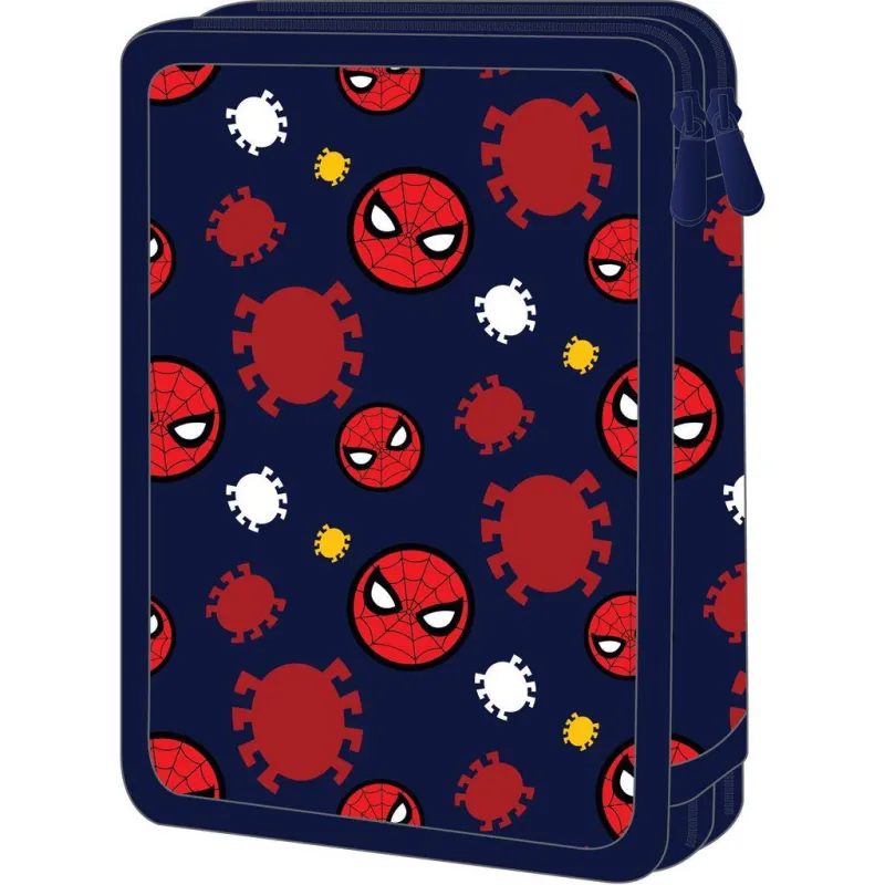 Diakakis - Κασετίνα Διπλή Γεμάτη Must, Spiderman Thwip 508559