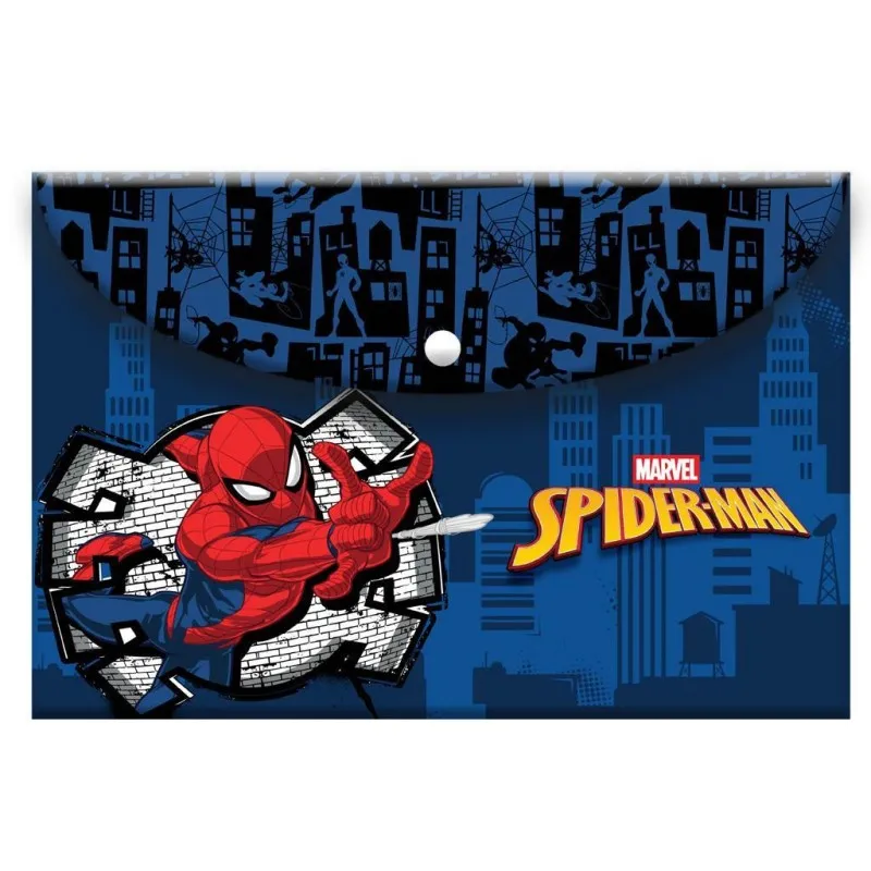 Diakakis - Φάκελος Κουμπί A4, Spider-Man 508765