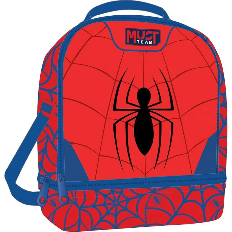 Diakakis - Τσαντάκι Φαγητού Ισοθερμικό Must, Spider-Man, Red 508815