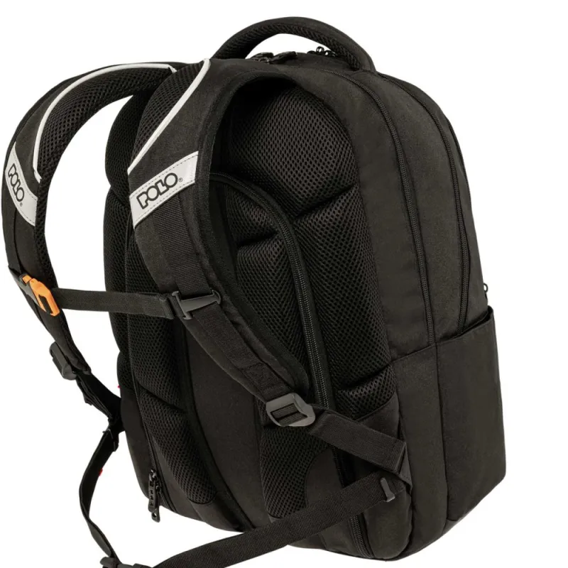 Polo - Σακίδιο Πλάτης Wonder , Black 2025 9-01-076-2000 + Δώρο Διορθωτική Ταινία Edding