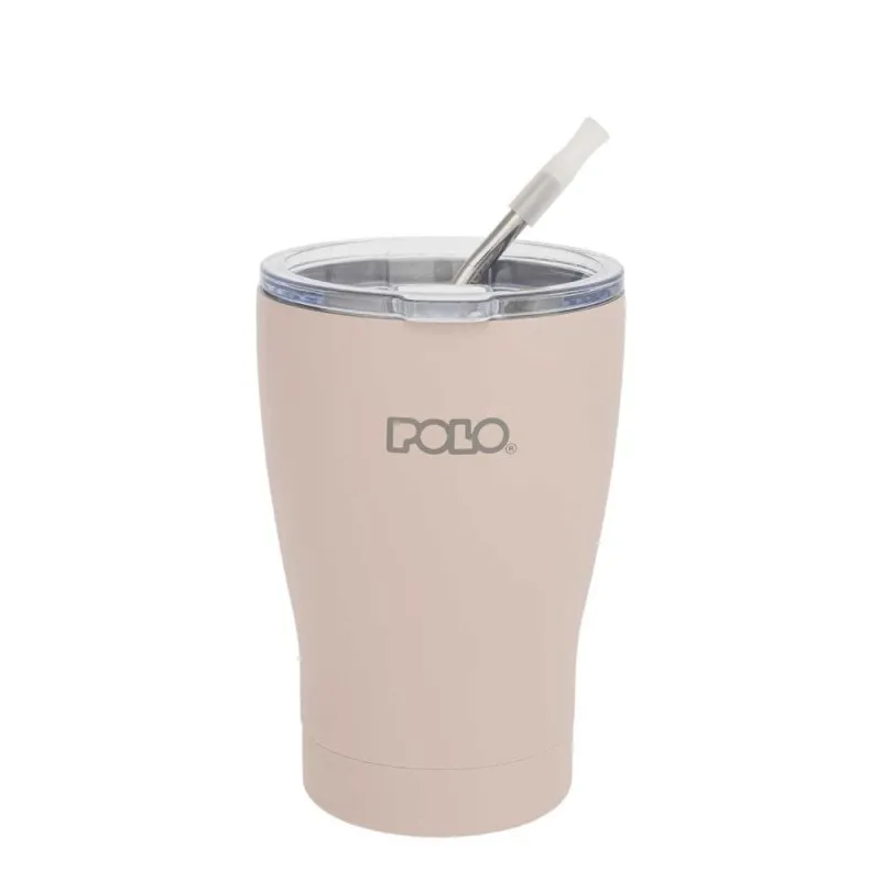Polo - Ποτήρι Θερμός Ανοξείδωτο Coffee Mug, Light Pink 350ml 9-49-024-3800
