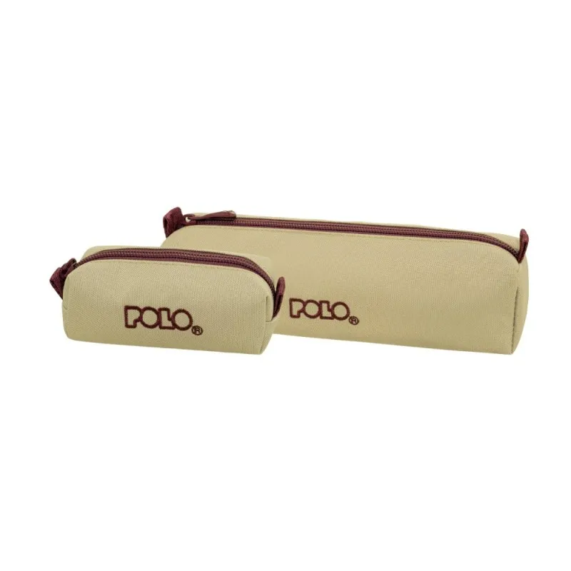 Polo – Κασετίνα Βαρελάκι Με Πορτοφολάκι Original, Beige-Βurgundy 2026 9-37-006-7432
