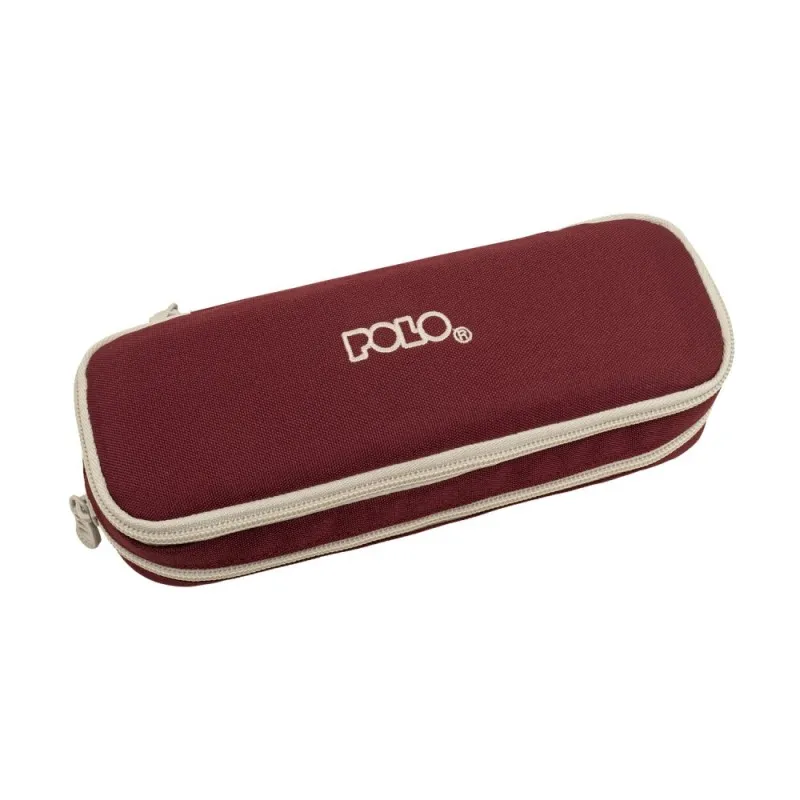 Polo – Κασετίνα Οβάλ Duo Box, Bordeaux-Ice 2026 9-37-004-3324