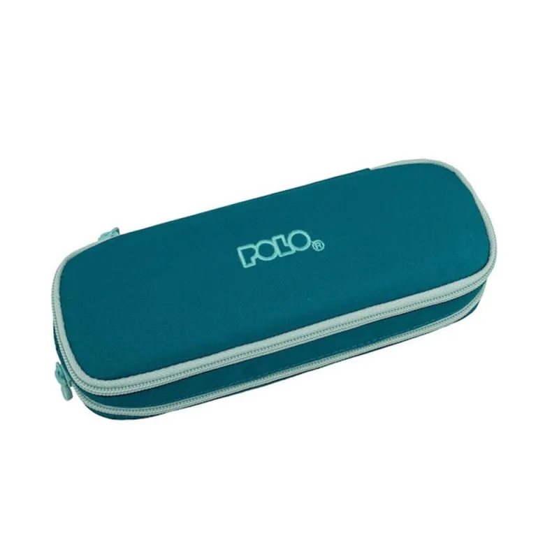 Polo – Κασετίνα Οβάλ Duo Box, Petrol-Air Blue 2026 9-37-004-5853