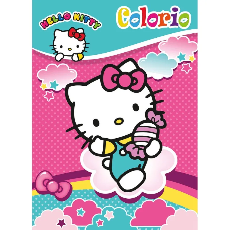 Βιβλίο Ζωγραφικής, Colorio, Hello Kitty