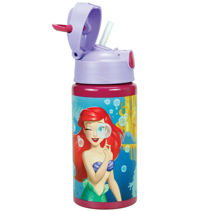 Gim - Παγούρι Flip Αλουμινίου, Princess 500ml 551-44248