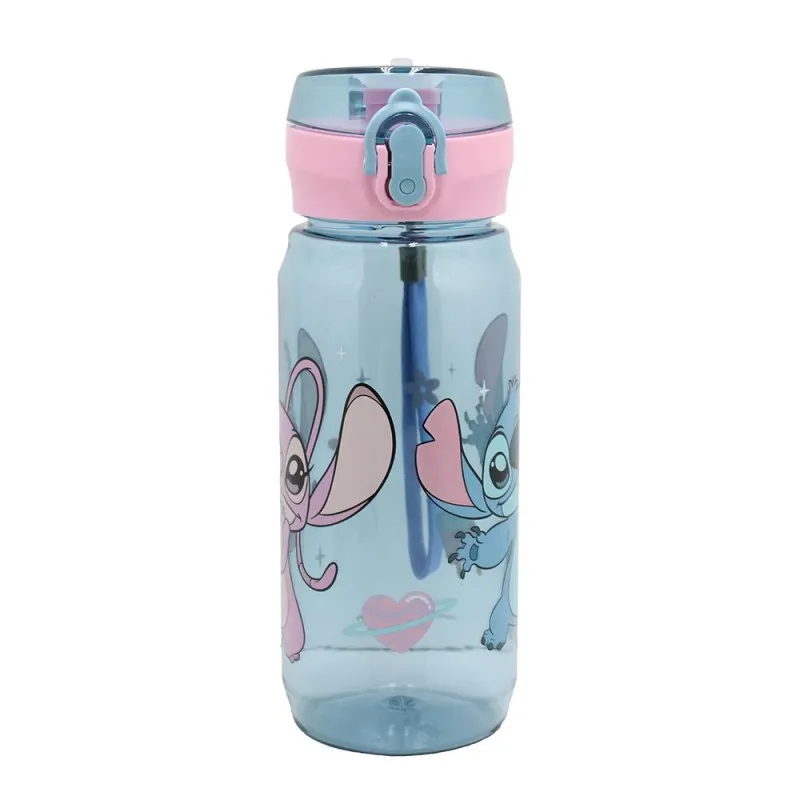 Gim - Παγούρι Πλαστικό Με Στόμιο, Stitch 600ml 552-05219