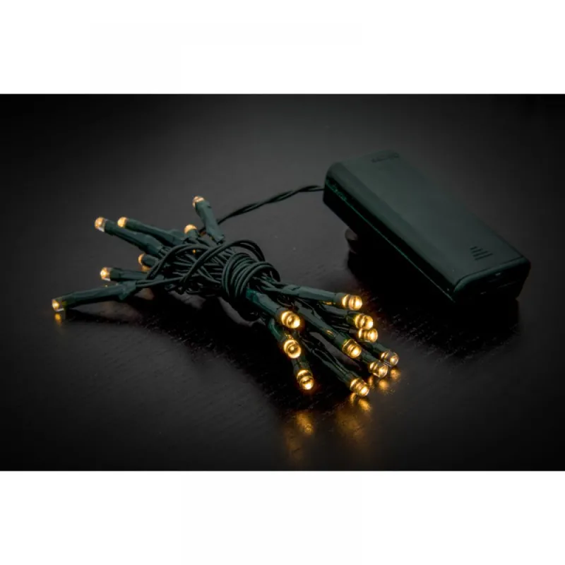 Iliadis – 20 Led Μπαταρίας Πράσινο/Λευκό Σταθερό 1Μ 55462
