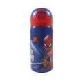 Gim - Παγούρι Ανοξείδωτο Με Καλαμάκι, Spider-Man 500 ml 557-02199