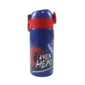 Gim - Παγούρι Ανοξείδωτο Με Καλαμάκι, Spider-Man 500 ml 557-02199