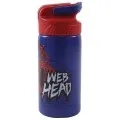 Gim - Παγούρι Ανοξείδωτο Με Καλαμάκι, Spider-Man 500 ml 557-02245