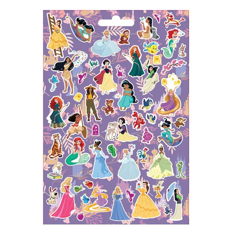 Diakakis - Μπλοκ Αυτοκόλλητα 300 Τεμ, Disney Princess 564543