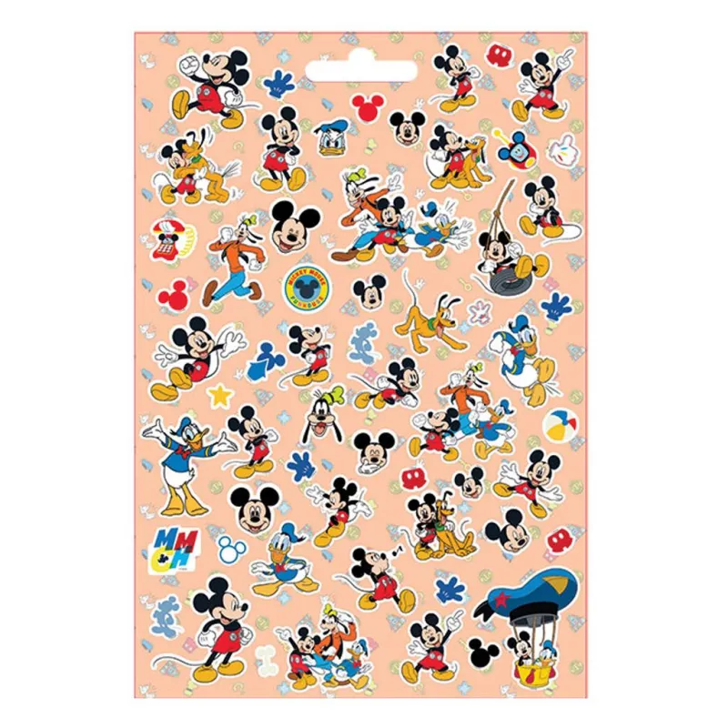 Diakakis - Αυτοκόλλητα Disney Mickey Mouse, Μπλοκ 300 Τμχ 564545