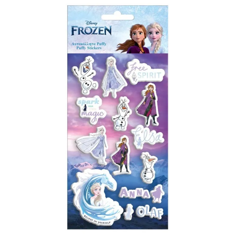 Diakakis - Αυτοκόλλητα Puffy, Disney Frozen II 564547