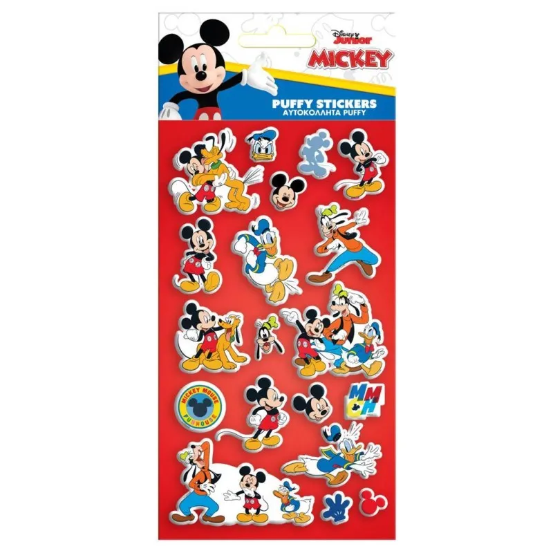 Diakakis – Αυτοκόλλητα Puffy, Mickey Mouse 564551