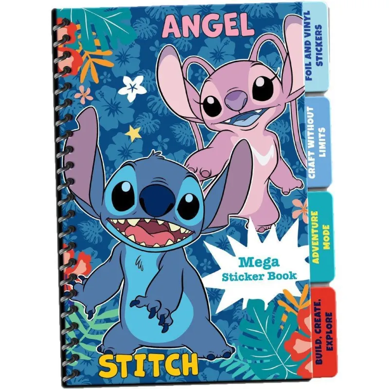 Diakakis - Τετράδιο Με Αυτοκόλλητα Lilo & Stitch 564653