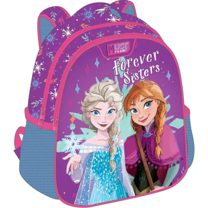 Diakakis – Τσάντα Πλάτης Νηπιαγωγείου Must, Frozen Forever Sisters 564869