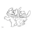 Diakakis - Μπλοκ Ζωγραφικής Disney Stitch 40Φ 23x33cm 564982