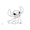 Diakakis - Μπλοκ Ζωγραφικής Disney Stitch 40Φ 23x33cm 564982