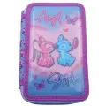 Giotto - Κασετίνα Τριπλή Γεμάτη, Stitch & Angel 565646
