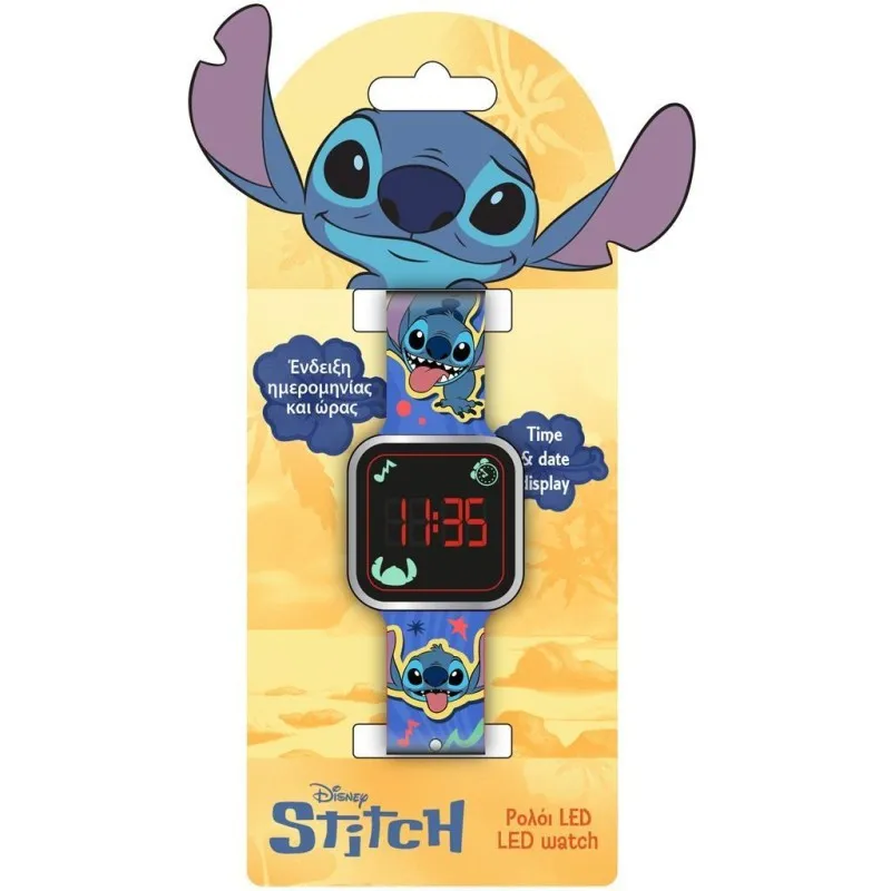 Diakakis - Ρολόι Led, Disney Stitch 565654