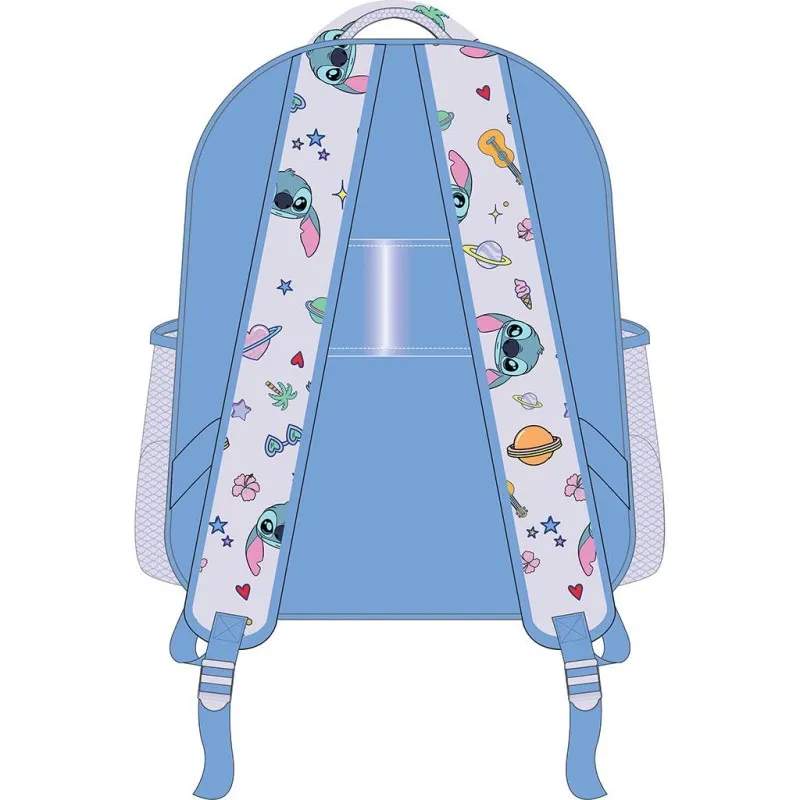 Diakakis – Τσάντα Πλάτης Νηπιαγωγείου Must 2 Θήκες, Stitch 565772