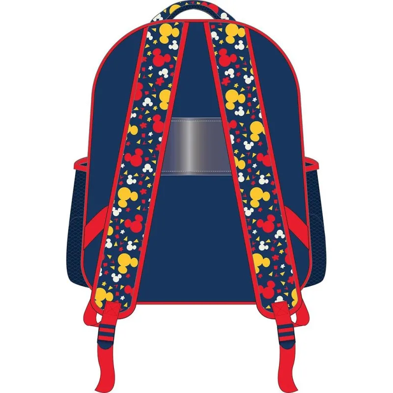 Diakakis – Τσάντα Πλάτης Νηπιαγωγείου Must 2 Θήκες, Mickey Blue 565787